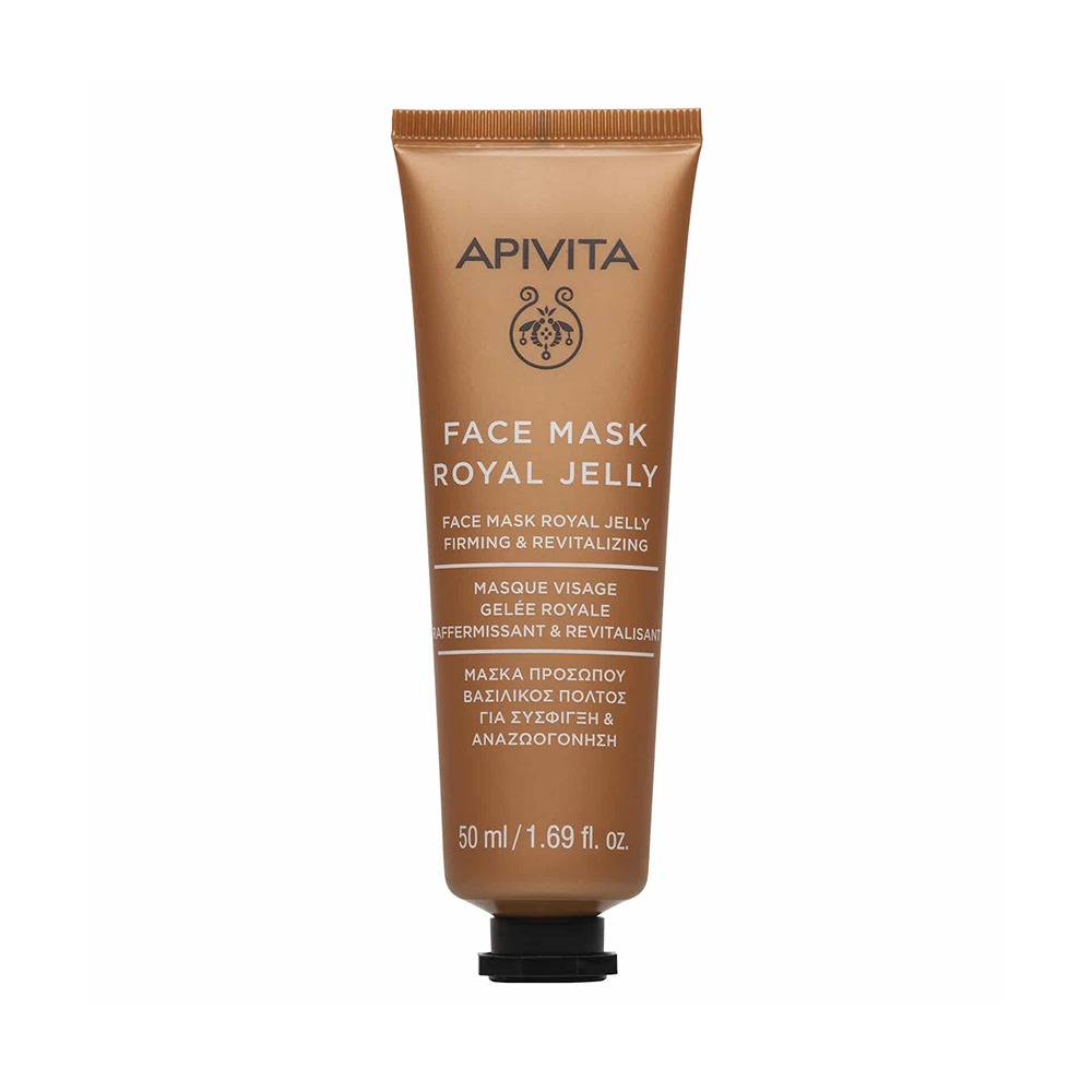 Apivita Face Mask Royal Jelly Μάσκα Προσώπου Βασιλικός Πολτός για Σύσφιξη & Αναζωογόνηση 50ml