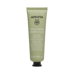 Apivita Green Clay Face Mask Μάσκα Προσώπου Πράσινη Άργιλος για Βαθύ Καθαρισμό 50ml