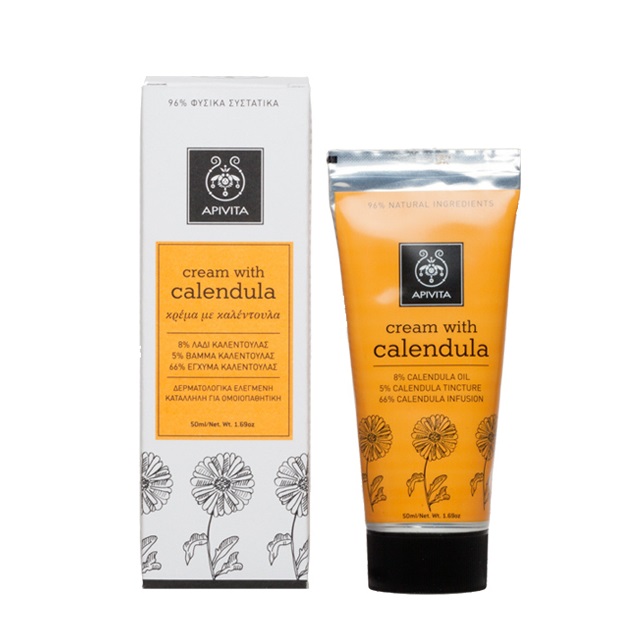 Apivita Herbal Cream Κρέμα με Καλέντουλα, 50ml