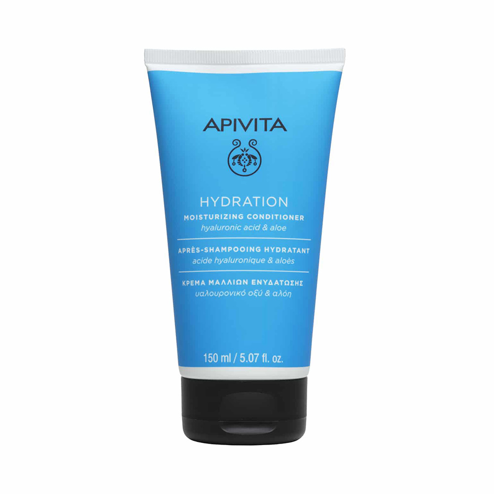 Apivita Hydration Moisturizing Conditioner Μαλακτική Κρέμα Ενυδάτωσης με Υαλουρονικό Οξύ & Αλόη 150ml