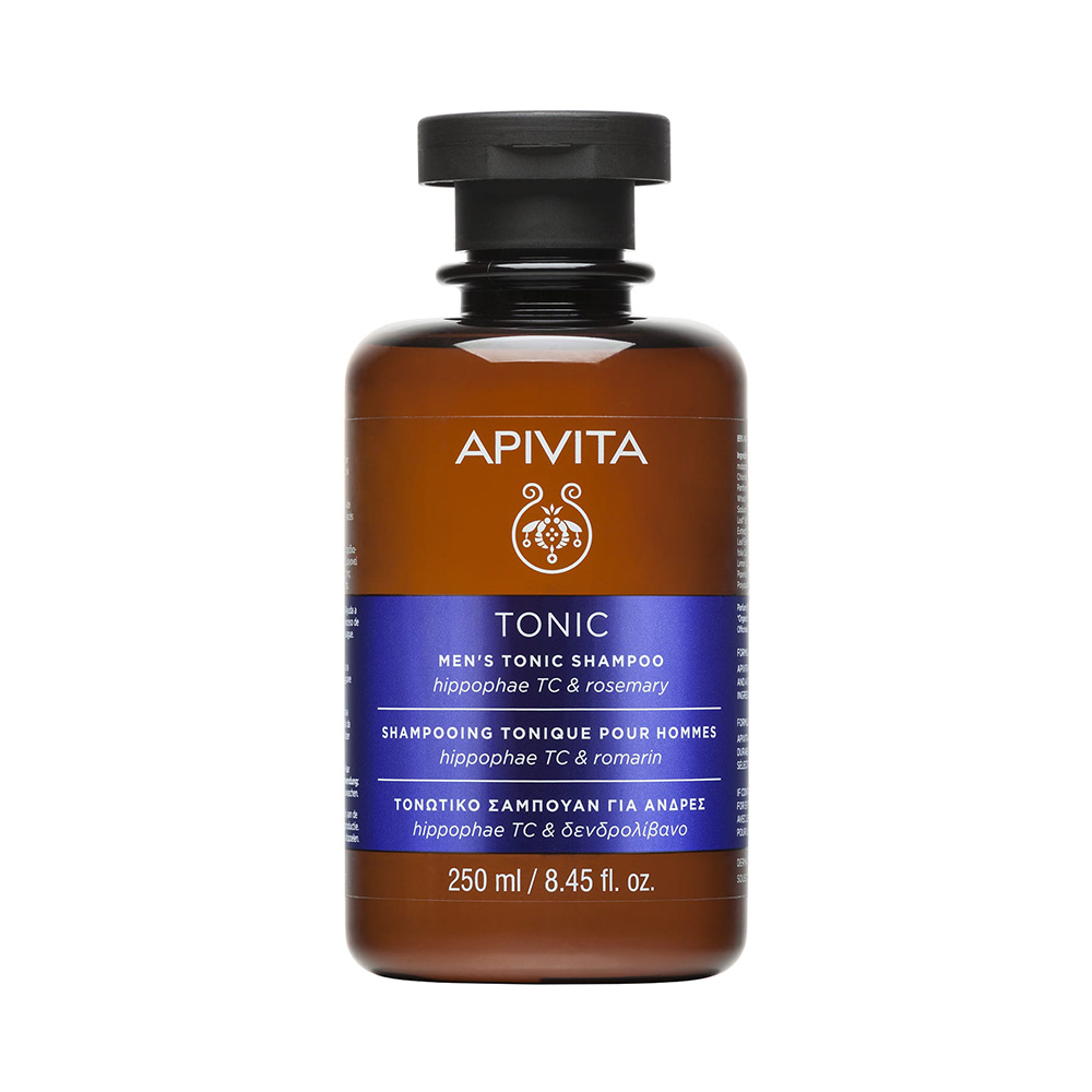 Apivita Men’s Tonic Κατά της Ανδρικής Τριχόπτωσης με Hippophae TC & Δενδρολίβανο 250ml
