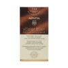 Apivita My Color Elixir Μόνιμη Βαφή Μαλλιών με Έλαιο Ελιάς, Argan και Αβοκάντο 7.44 Ξανθό Έντονο Χάλκινο