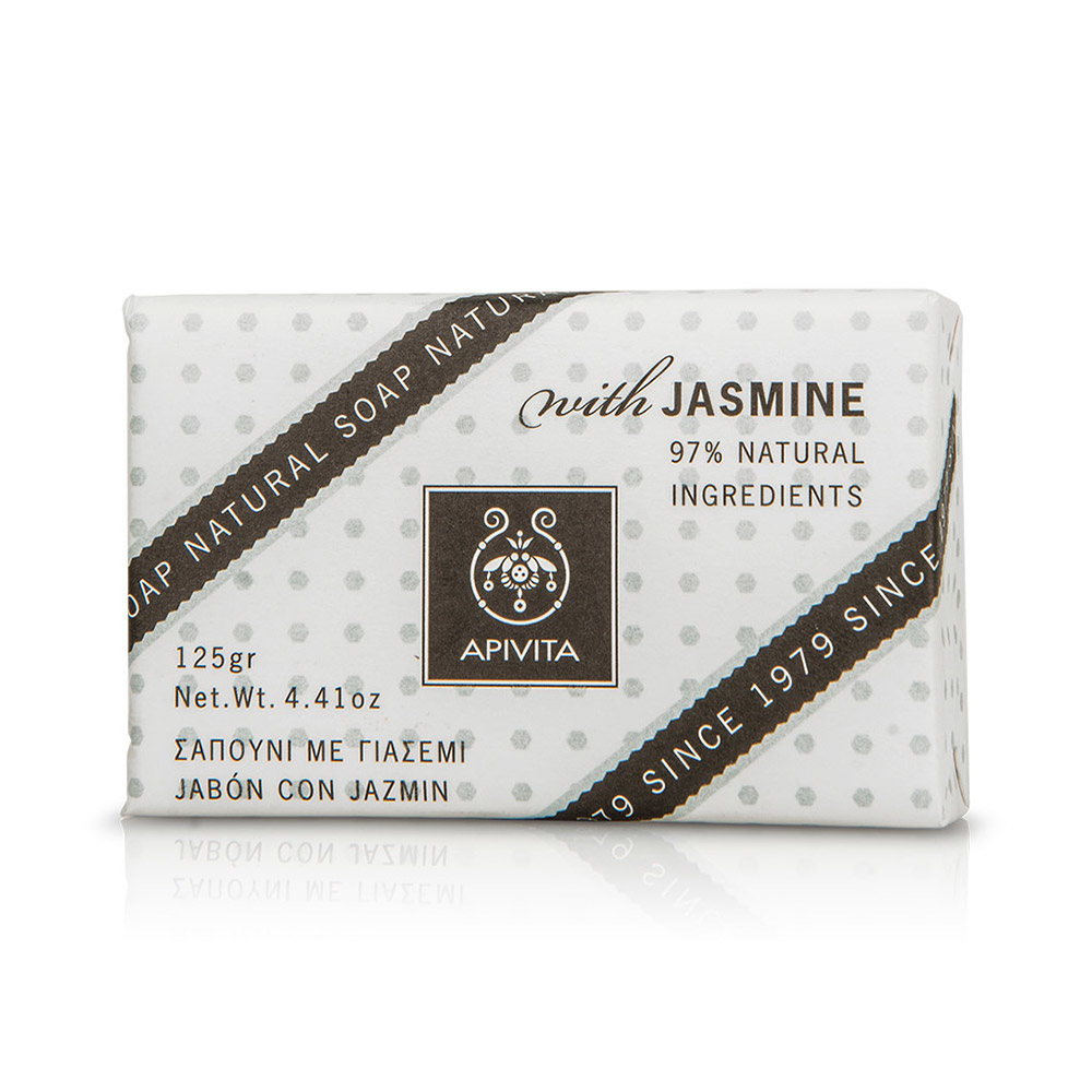 Apivita Natural Soap Jasmine Σαπούνι με Γιασεμί 125g