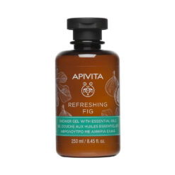Apivita Refreshing Fig Shower Gel Αφρόλουτρο με Αιθέρια Έλαια 250ml