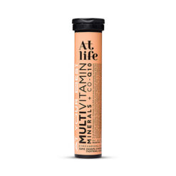 AtLife Multivitamin & Minerals & Q10-Συμπλήρωμα Διατροφής για Τόνωση και Ενέργεια 20 αναβράζοντα δισκία