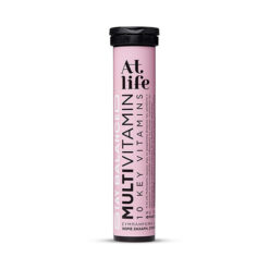 AtLife Mutlivitamin 10 Key Vitamins με γεύση Φράουλα – Βατόμουρο 20 αναβράζοντα δισκία