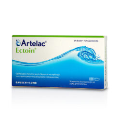 Bausch & Lomb Artelac Ectoin Οφθαλμικές Σταγόνες για Επιπεφυκίτιδα 20amp x 0,5ml (Μονοδόσεις)