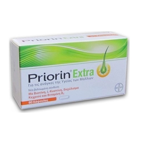 Bayer Priorin Extra 60 κάψουλες