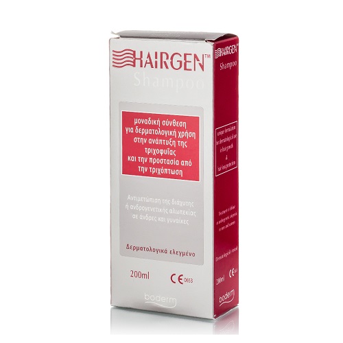 Boderm Hairgen Shampoo Σαμπουάν κατά της Τριχόπτωσης, 200ml