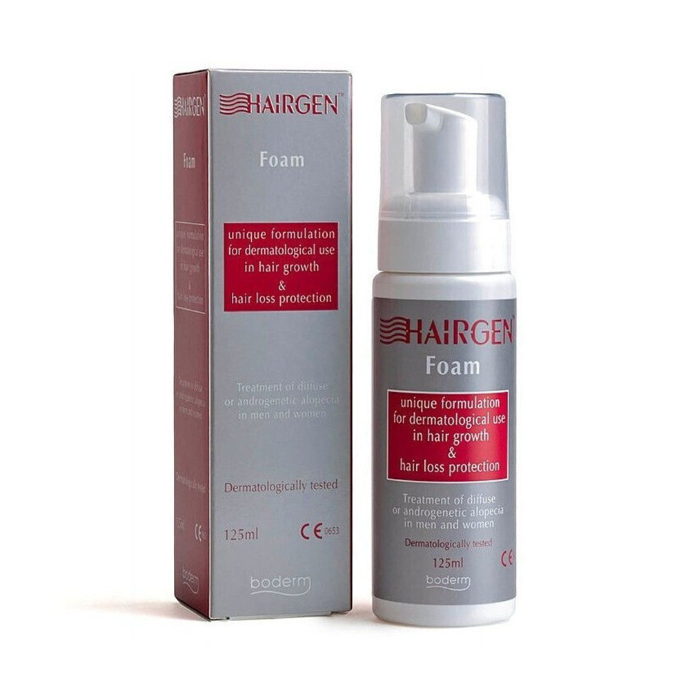 Boderm Hairgen Foam Αφρός Κατά Της Τριχόπτωσης 125ml