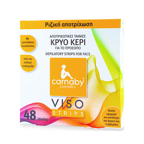 Carnaby Viso Ταινίες Αποτρίχωσης για το Πρόσωπο 48τμχ
