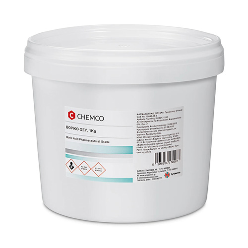 Chemco Acid Boric Powder Βορικό Οξύ Φαρμακευτικό 1kg