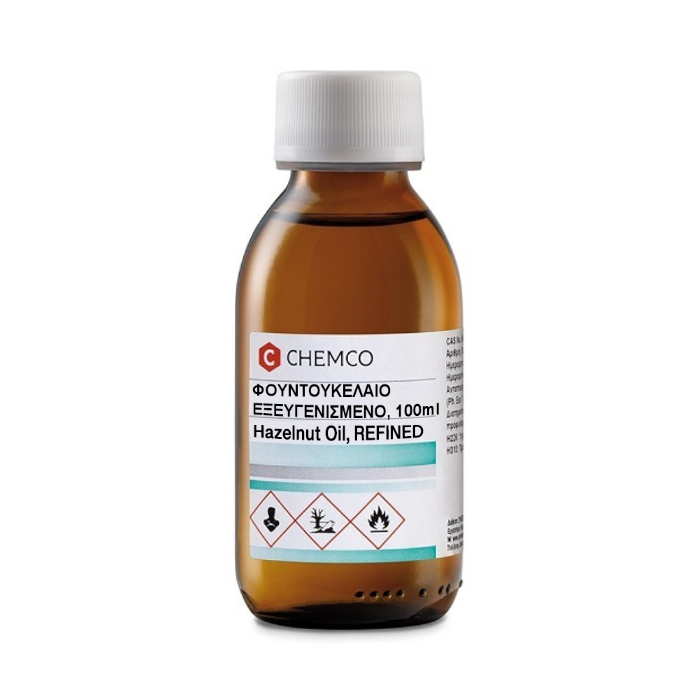 Chemco Hazelnut Oil Refined Φουντουκέλαιο Εξευγενισμένο 100ml