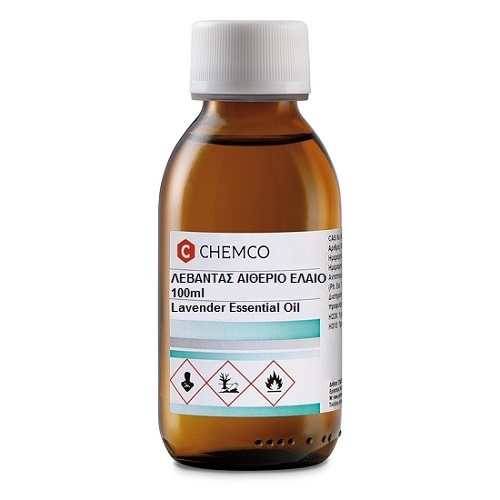 Chemco Lavender Essential Oil Αιθέριο Έλαιο Λεβάντας, 100ml