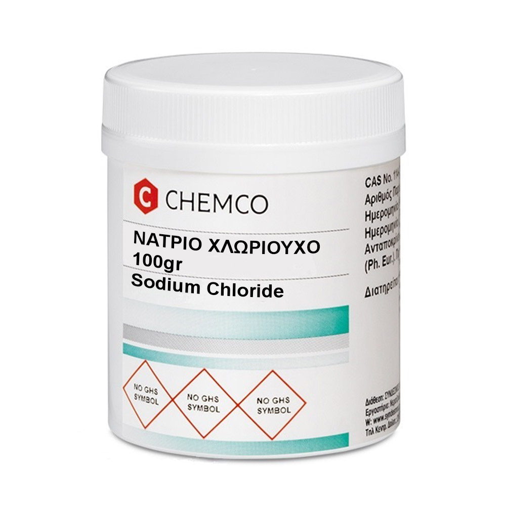 Chemco Sodium Chloride Χλωριούχο Νάτριο 100g