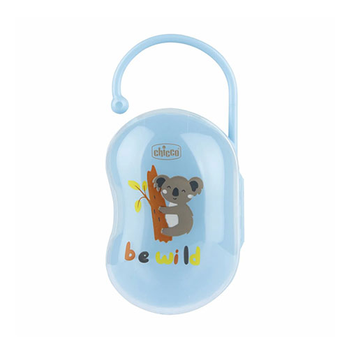 Chicco Διπλή Θήκη Πιπίλας Σιελ 1τμχ (00205-21)