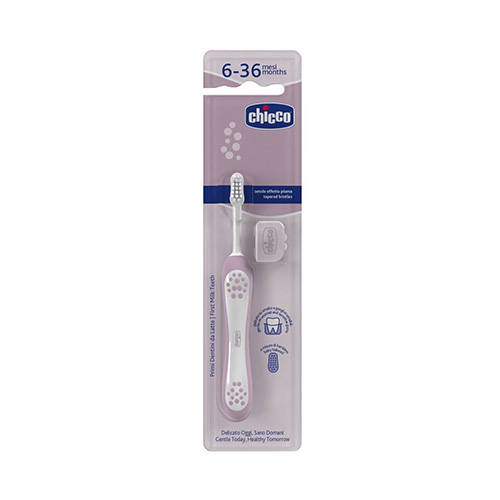Chicco Οδοντόβουρτσα για Βρέφη (6-36m) 1τμχ – Ροζ / Λιλα (12081-00)