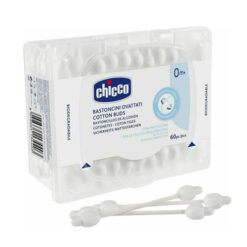 Chicco Βρεφικές Μπατονέτες Βιοδιασπώμενες Ασφαλείας 60τμχ (10440-00)
