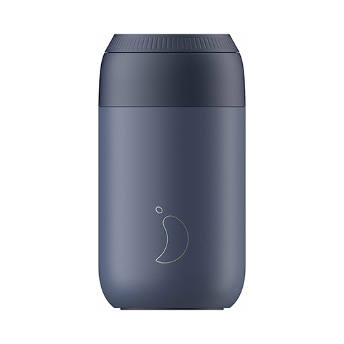Chilly’s S2 Whale Blue Ανοξείδωτο Ισοθερμικό Ποτήρι 340ml