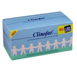 Omega Pharma Clinofar Αποστειρωμένος Φυσιολογικός Ορός 60x5ml