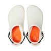 Crocs Bistro Pro LiteRide Clog Επαγγελματικά Σαμπό 205669-100 Λευκό – No41-42