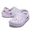 Crocs Classic Lined Lavender Ανατομικά Γυναικεία Σαμπό με Χνουδωτό Εσωτερικό 203591-50P Μωβ Λιλα Νο.37-38