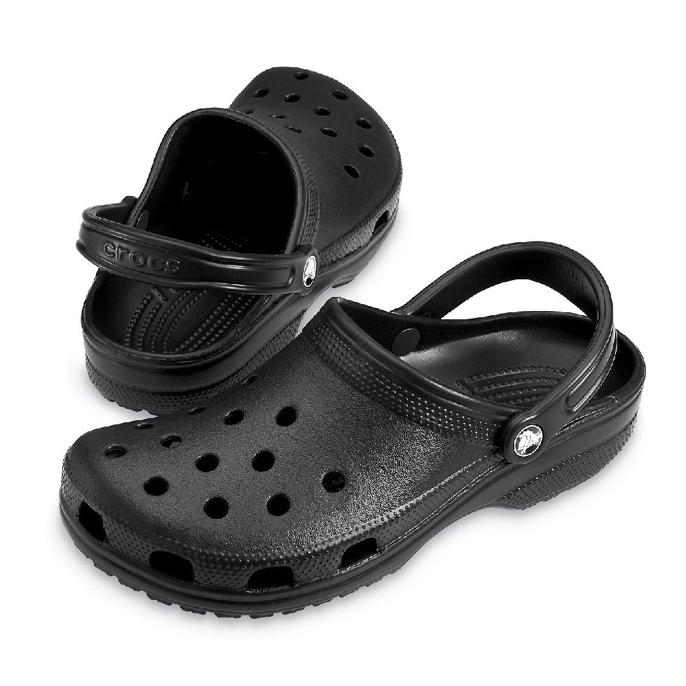 Crocs Clogs Κλασσικό Παπούτσι 10001-001 Μαύρο – No37-38