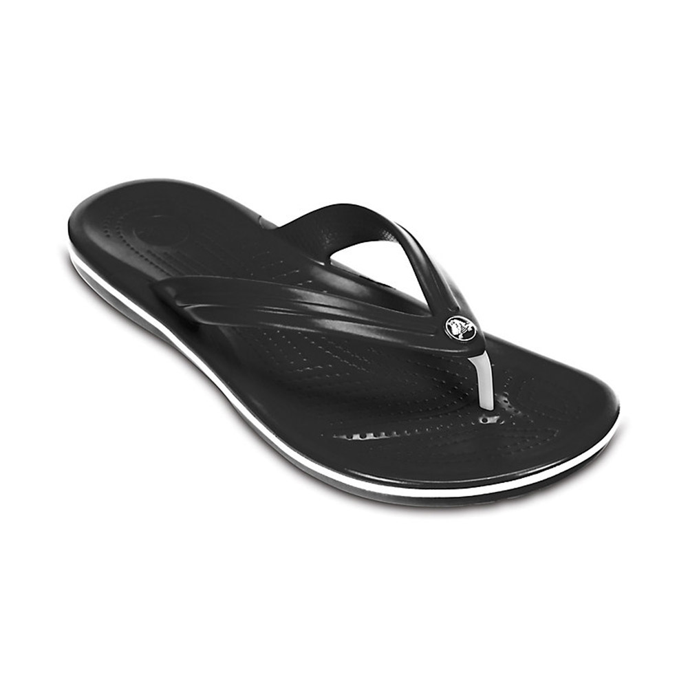 Crocs Crocband Flip Σαγιονάρες 11033-001 Μαύρο – No36-37
