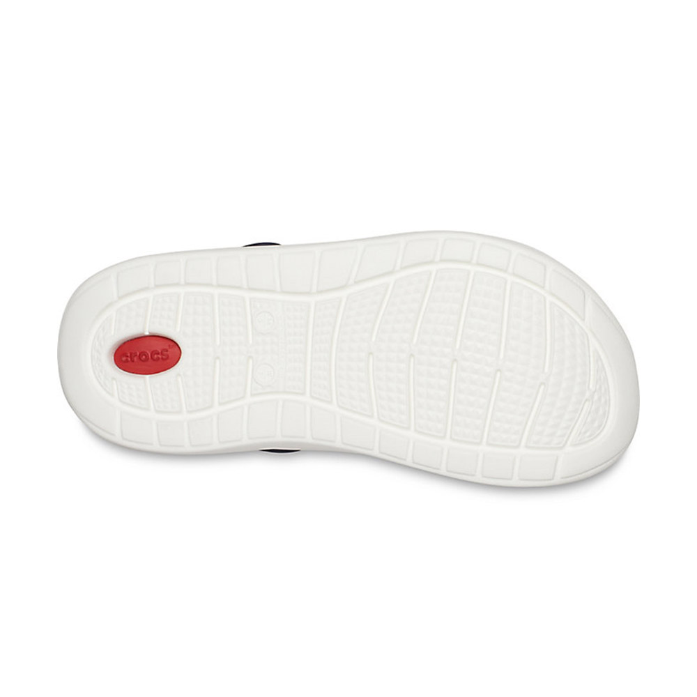 Crocs LiteRide Clog Σαμπό 204592-4CC Μπλε/Κόκκινο – No42-43