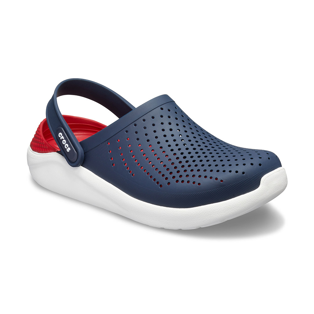 Crocs LiteRide Clog Σαμπό 204592-4CC Μπλε/Κόκκινο – No42-43