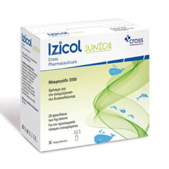 Cross Pharmaceuticals Izicol Junior για την Αντιμετώπιση της Παιδικής Δυσκοιλιότητας 20x6g