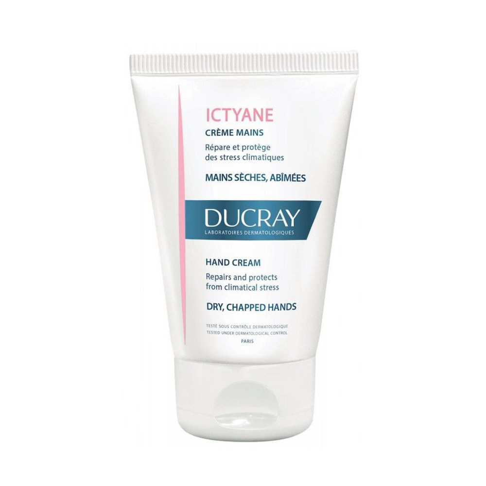 Ducray Ictyane Hand Cream Κρέμα Χεριών για Ξηρά & Ταλαιπωρημένα Χέρια 50ml