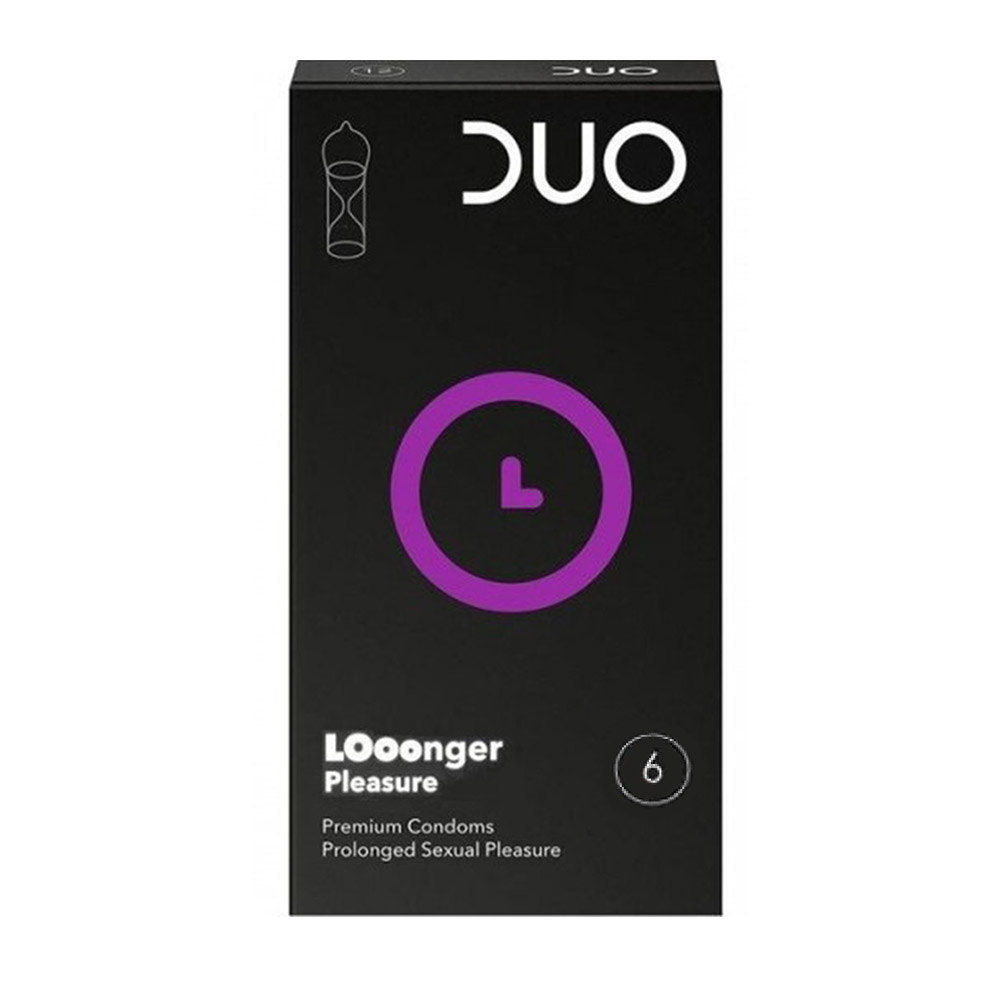 Duo LOoonger Προφυλακτικά με Επιβραδυντικό 6τμχ