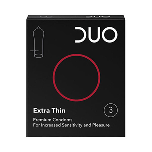 Duo Extra Thin Προφυλακτικά 3τμχ (46596)