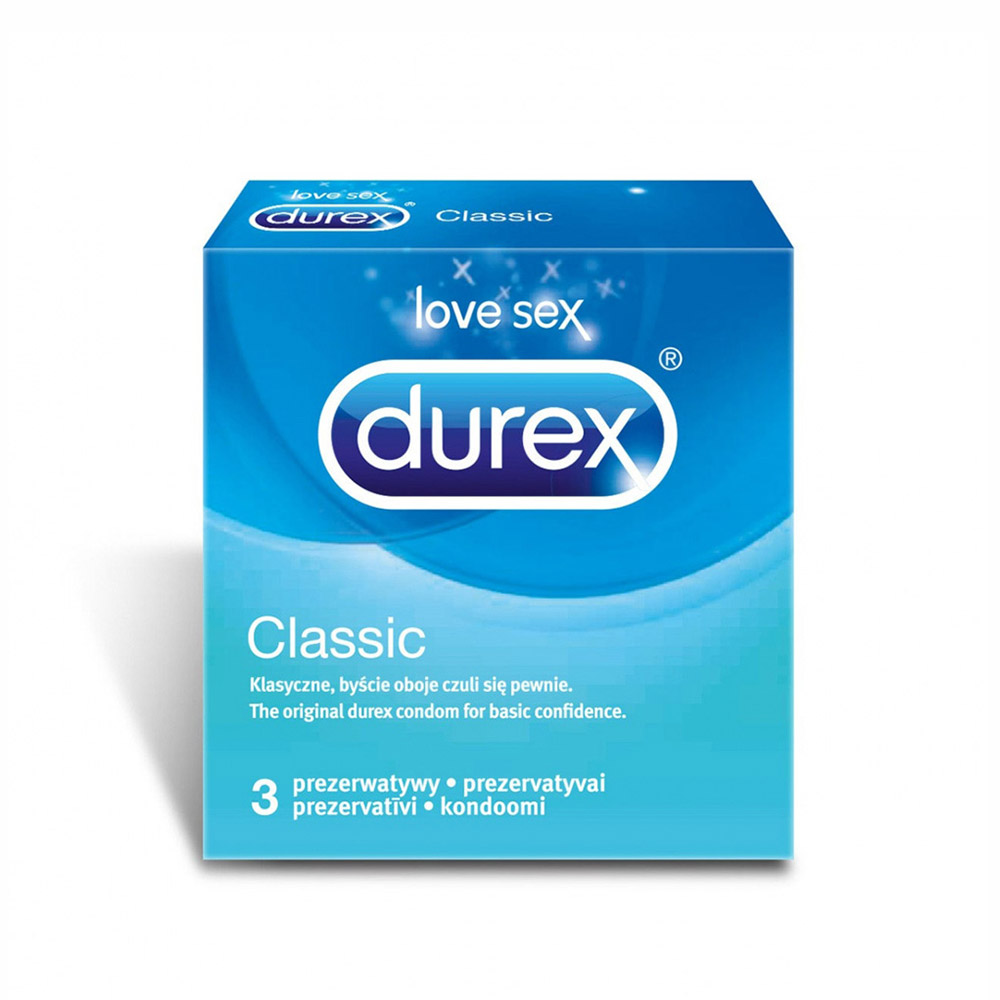 Durex Classic Προφυλακτικά 3 τμχ