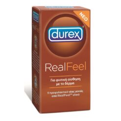Durex Real Feel (Χωρίς Latex) 6τμχ