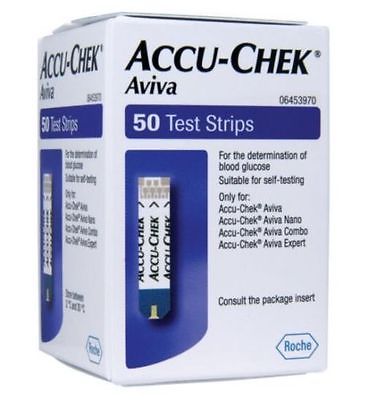 Roche Accu Chek Aviva Ταινίες Μέτρησης Σακχάρου 50τμχ