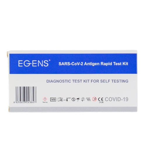 Egens SARS-CoV-2 Rapid Test Γρήγορο Τεστ Ανίχνευσης COVID-19 με Ρινικό Δείγμα 1τμχ