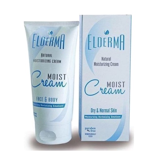 Elderma Moist Cream Φυσική Ενυδατική Κρέμα για Ξηρό/Κανονικό Δέρμα 150ml