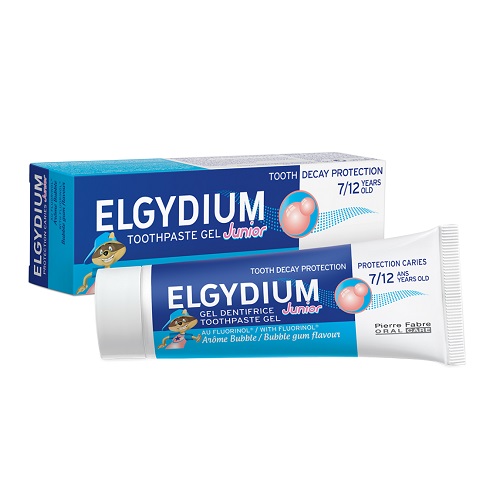 Elgydium Junior Toothpaste Παιδική Οδοντόκρεμα κατά της Τερηδόνας (7-12 ετών) 50ml