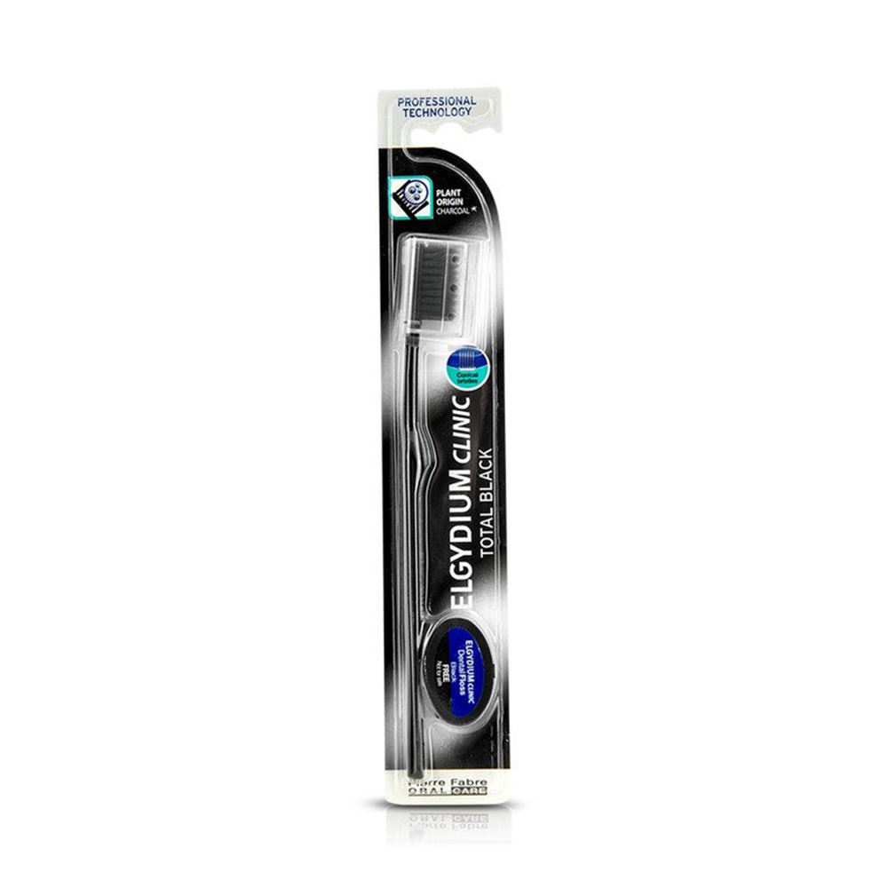Elgydium Total Black Οδοντόβουρτσα 1τμχ