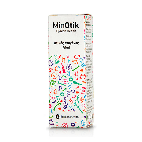 Epsilon Health MinΟtik Ωτικές Σταγόνες για Απομάκρυνση της Κυψελίδας 10ml