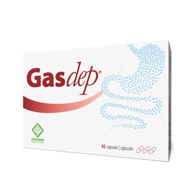 Erbozeta GasDep για προβλήματα Πέψης, Μετεωρισμού και Δυσπεψίας 45 κάψουλες