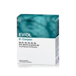 Eviol B-Complex για τη Φυσιολογική Λειτουργία του Νευρικού Συστήματος, 30 caps