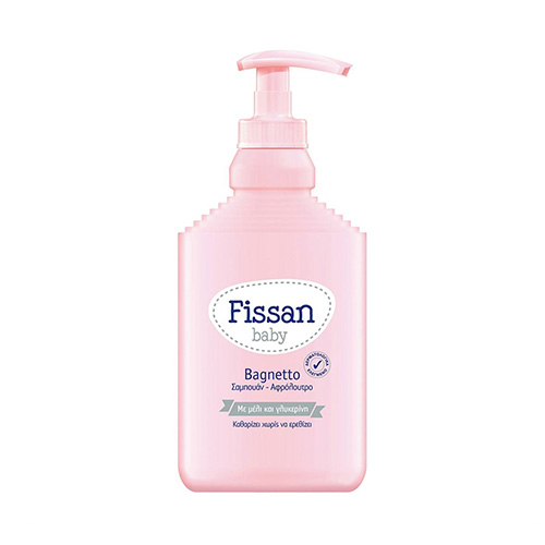Fissan Baby Bagnetto Βρεφικό Σαμπουάν & Αφρόλουτρο 500ml