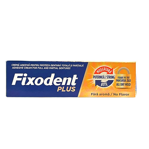 Fixodent Pro Plus Duo Action 40gr