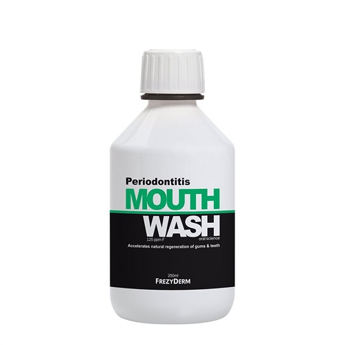 Frezyderm Periodontitis Mouthwash Στοματικό Διάλυμα Κατά Της Περιοδοντίτιδας 250ml