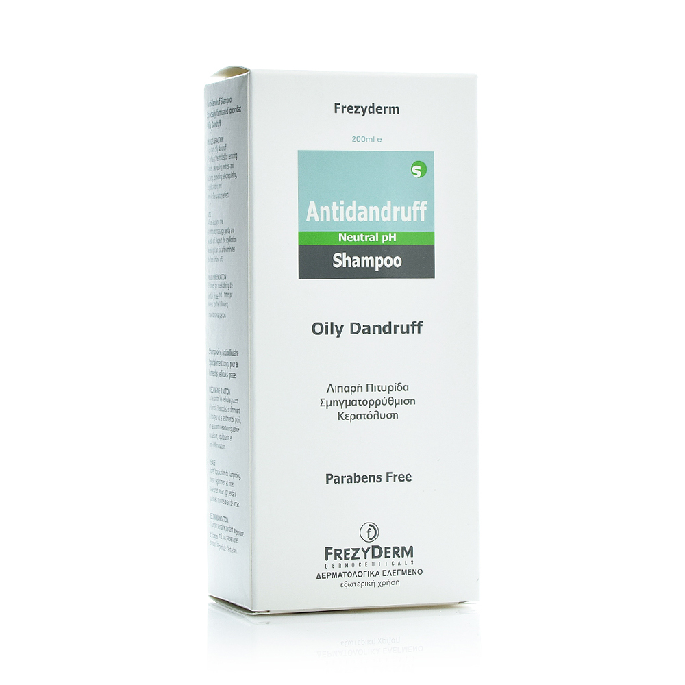 Frezyderm Antidandruff Shampoo Σαμπουάν κατά της Λιπαρής Πιτυρίδας 200ml