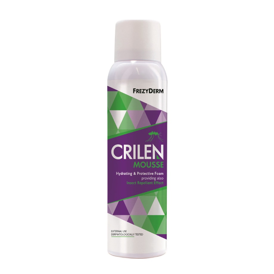 Frezyderm Crilen Mousse Ενυδατικός Εντομοαπωθητικός Αφρός 150ml