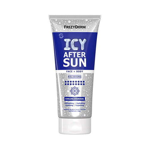 Frezyderm Icy After Sun Relieving Δροσερό Τζελ για Μετά τον Ήλιο για Πρόσωπο & Σώμα 200ml
